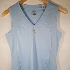 Adidas Women's Small Baby Blue Exercise Tank Top